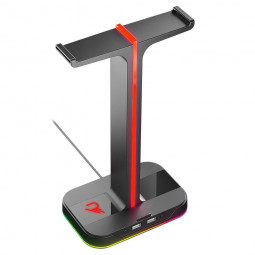 Subsonic Multi Dual Headset Stand Black