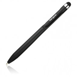 Targus Antimicrobial 2-in-1 Stylus Pen For Smartphones and Touchscreens Black