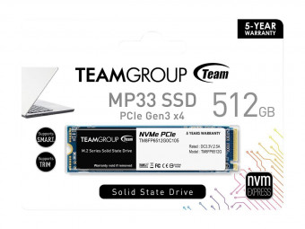 TeamGroup 512GB M.2 2280 NVMe MP33