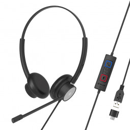Tellur Voice 320 Wired Headset Black