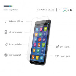 FIXED Tempered glass screen protector for Apple iPhone 6/6S, clear