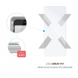 FIXED Tempered glass screen protector for Samsung Galaxy M62, clear