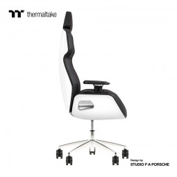 Thermaltake Argent E700 Real Leather Gaming Chair Design by Studio F. A. Porsche Glacier White