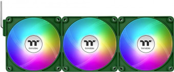Thermaltake CT120 EX ARGB Sync PC Cooling Fan Racing Green (3-Fan Pack)