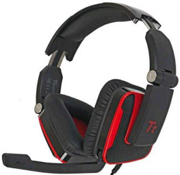 Thermaltake HT-SHK002ECRE TT eSports SHOCK Spin HD Headset Red
