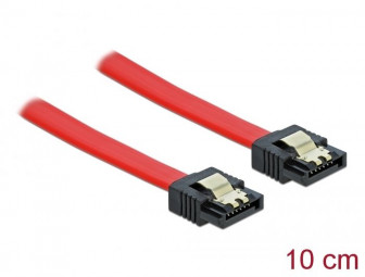 DeLock SATA 6 Gb/s Cable 10cm Red