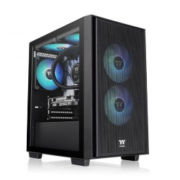 Thermaltake Versa H16 ARGB Tempered Glass Black