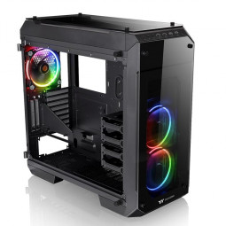 Thermaltake View 71 Tempered Glass RGB Edition Black