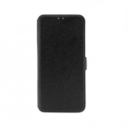 FIXED Thin book case Topic for Samsung Galaxy M02, black