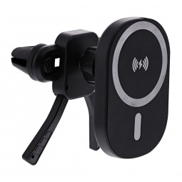 TnB 15W Wireless car charger for air vent grid Black