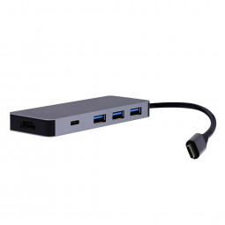 TnB Dock USB-C 6in1 Aluminium