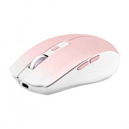 TnB Gradient Dual Connect Rechargeable Wireless mouse Pink