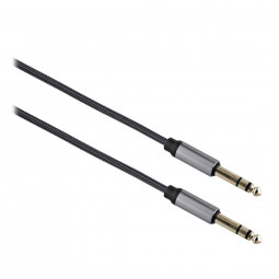 TnB Jack 6,35mm male/jack 6,35mm male cable 3m Black