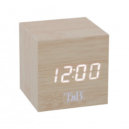 TnB Led Alarm Clock Wood