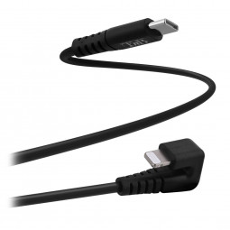 TnB Lightning to USB-C 180° gaming cable 1m Black