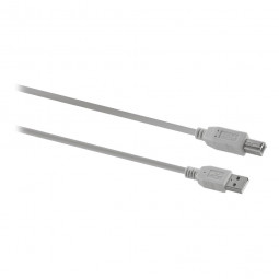 TnB Male USB A / male USB B cable 3m Grey