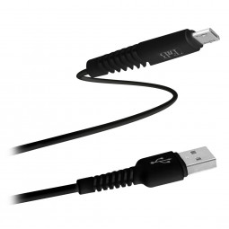 TnB Micro USB reinforced connectors cable 2m Black