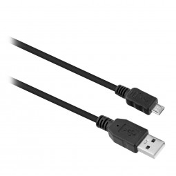 TnB Micro USB with reinforced connectors cable 2m Black