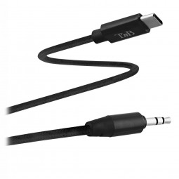 TnB USB-C to 3.5mm jack cable 1,2m Black