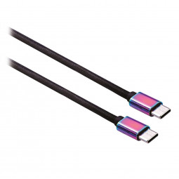 TnB USB-C to USB-C cable iridium connectors 1,5m Black
