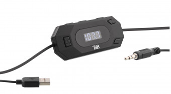 TnB USB Powered FM Transzmitter Black
