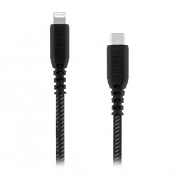 TnB Xtremwork power delivery Lightning to USB Type-C cable 1,5m Black