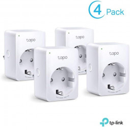 TP-Link Tapo P100 Mini Smart Wi-Fi Socket (4-pack)