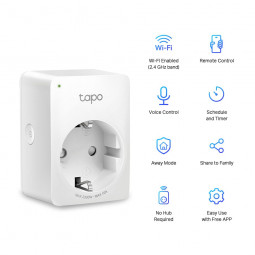 TP-Link Tapo P100 Mini Smart Wi-Fi Socket (1-pack)