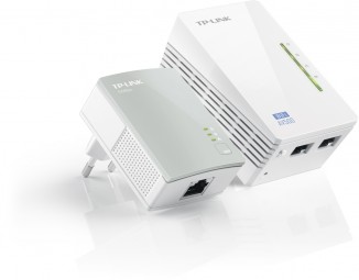 TP-Link TL-WPA4220KIT 300Mbps AV500 WiFi Powerline Extender Starter Kit