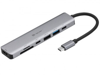 Tracer A-2 Card Reader ReInston All-In-One + HUB USB Aluminium