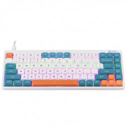 Tracer FINA 84 GameZone Red Switch Rainbow Mechanical Keyboard White/Blue US