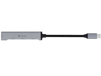 Tracer H40 4-port USB3.0 USB-C Hub Aluminium