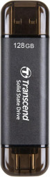Transcend 128GB USB3.0/USB Type-C ESD310C Black