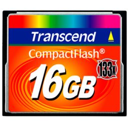 Transcend 16GB Compact Flash Card (133X)