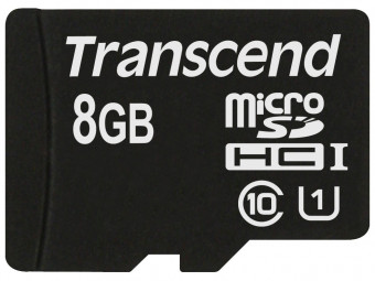 Transcend 8GB MicroSDHC Class10 UHS-I