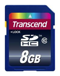 Transcend 8GB SDHC Card Class 10 MLC SD3.0