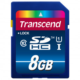 Transcend 8GB SDHC Class 10 UHS-I 300x (Premium)