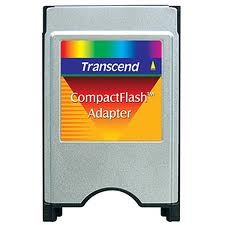 Transcend PCMCIA Adapter F/ CF CARD