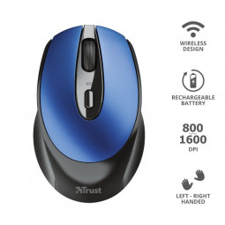 Trust Zaya Rechargeable Wireless mouse Blue