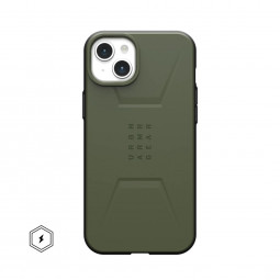 UAG Civilian case for MagSafe iPhone 15 Plus Olive Drab