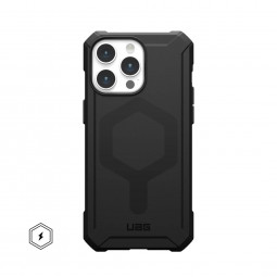 UAG Essential Armor case for MagSafe iPhone 15 Pro Max Black