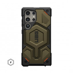 UAG Monarch Pro Kevlar with Magnet Samsung Galaxy S24 Ultra Element Green