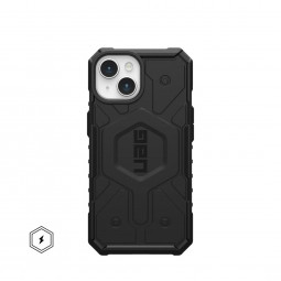 UAG Pathfinder case for MagSafe iPhone 15 Black