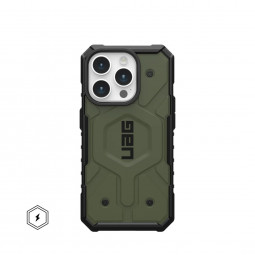 UAG Pathfinder case for MagSafe iPhone 15 Pro Olive Drab