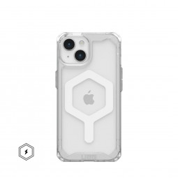 UAG Plyo case for MagSafe iPhone 15 Ice/White