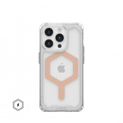 UAG Plyo case for MagSafe iPhone 15 Pro Max Ice/Rose Gold