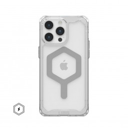 UAG Plyo case for MagSafe iPhone 15 Pro Max Ice/Silver