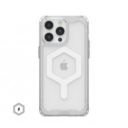 UAG Plyo case for MagSafe iPhone 15 Pro Max Ice/White