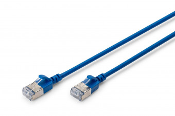 Digitus CAT6A F/FTP Patch Cable 0,5m Blue