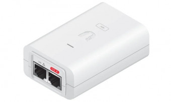 Ubiquiti POE-48-24W-G-WH PoE Adapter (Gigabit LAN porttal, 48V/0,5A)